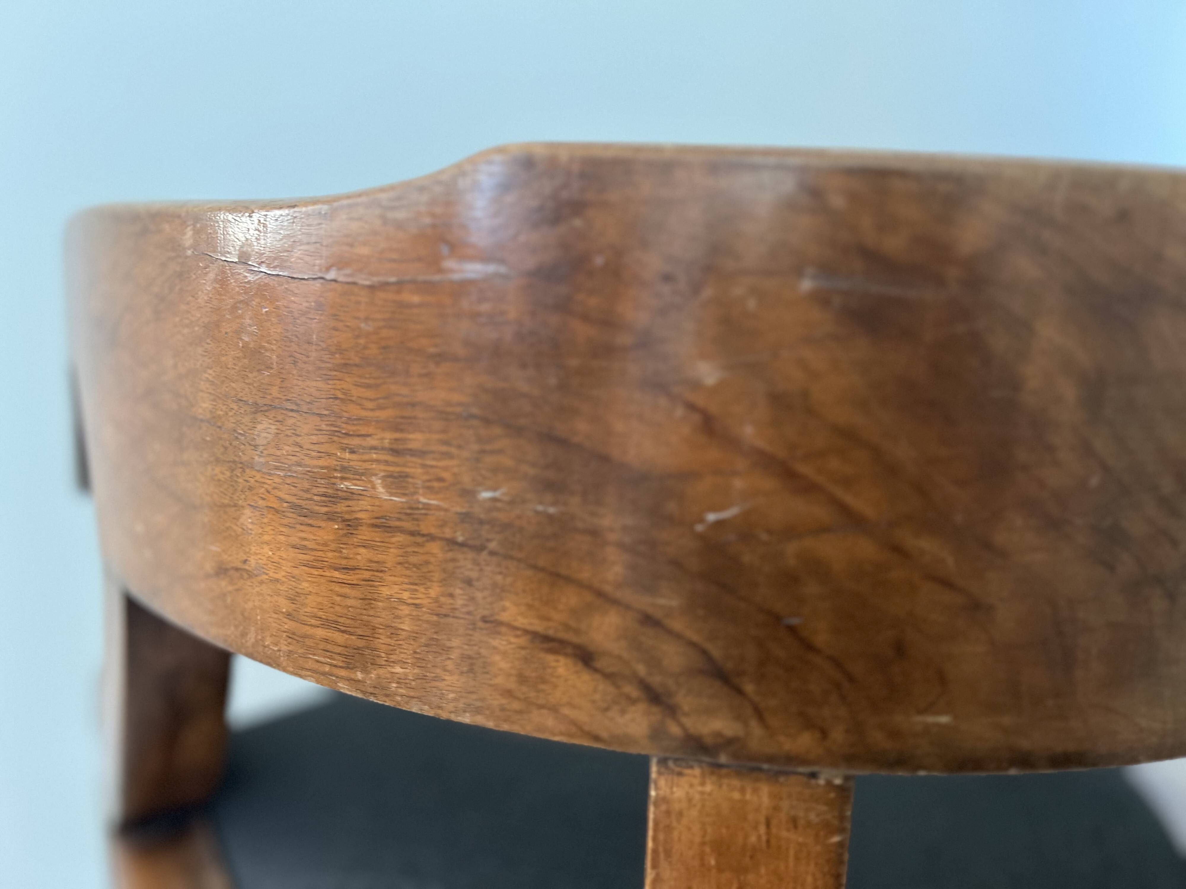 Restoration armchair in mahogany