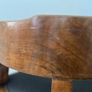 Restoration armchair in mahogany