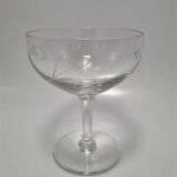 Set of 6 champagne glasses