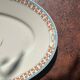 Limoges porcelain trays Jammet Seignolles Manille, set of 2