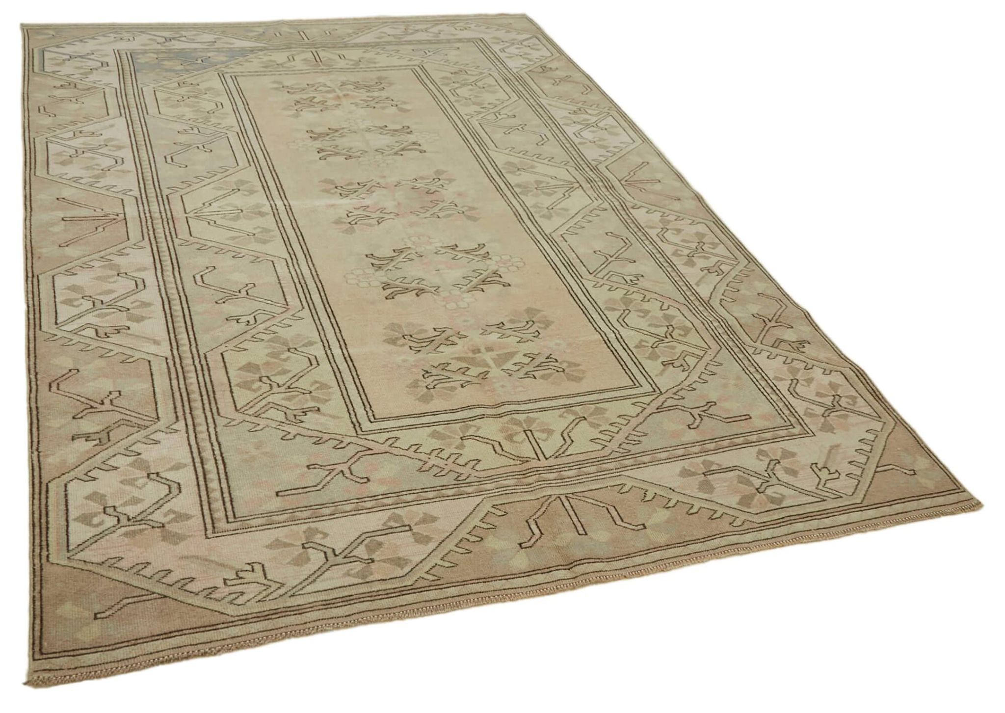 Turkish Vintage Anatolian Rug 195 cm x 278 cm