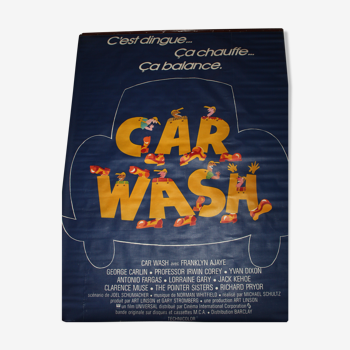 Affiche cinéma d'origine "Car Wash" 1976