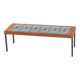 Table basse vintage en céramique fabriquée dans les années 1970