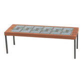 Vintage ceramic coffee table made in the 1970s