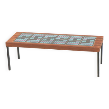 Table basse vintage en céramique fabriquée dans les années 1970