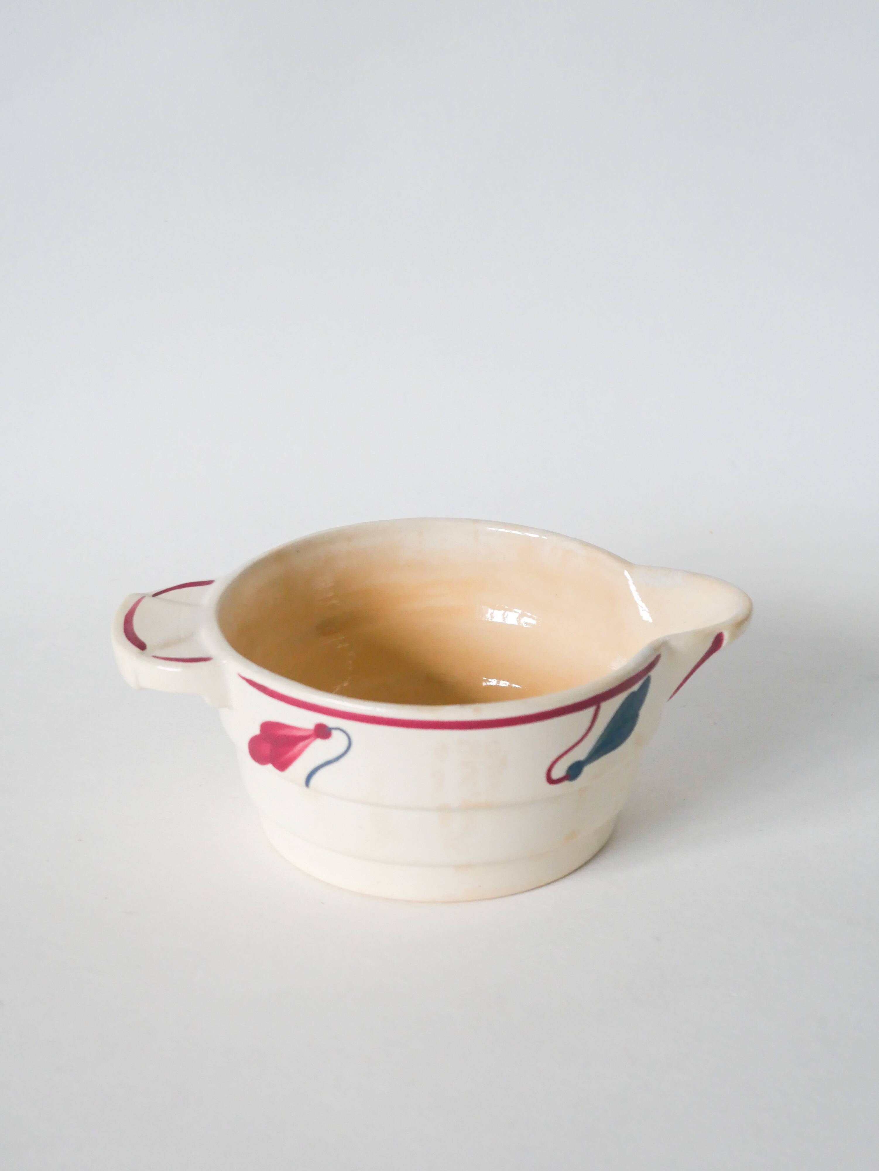 Givors gravy boat, Perce-neige model, 1950