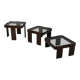 Vintage Cassina nesting tables by Gianfranco Frattini, Italy 1960s