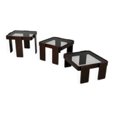 Vintage Cassina nesting tables by Gianfranco Frattini, Italy 1960s