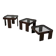 Vintage Cassina nesting tables by Gianfranco Frattini, Italy 1960s