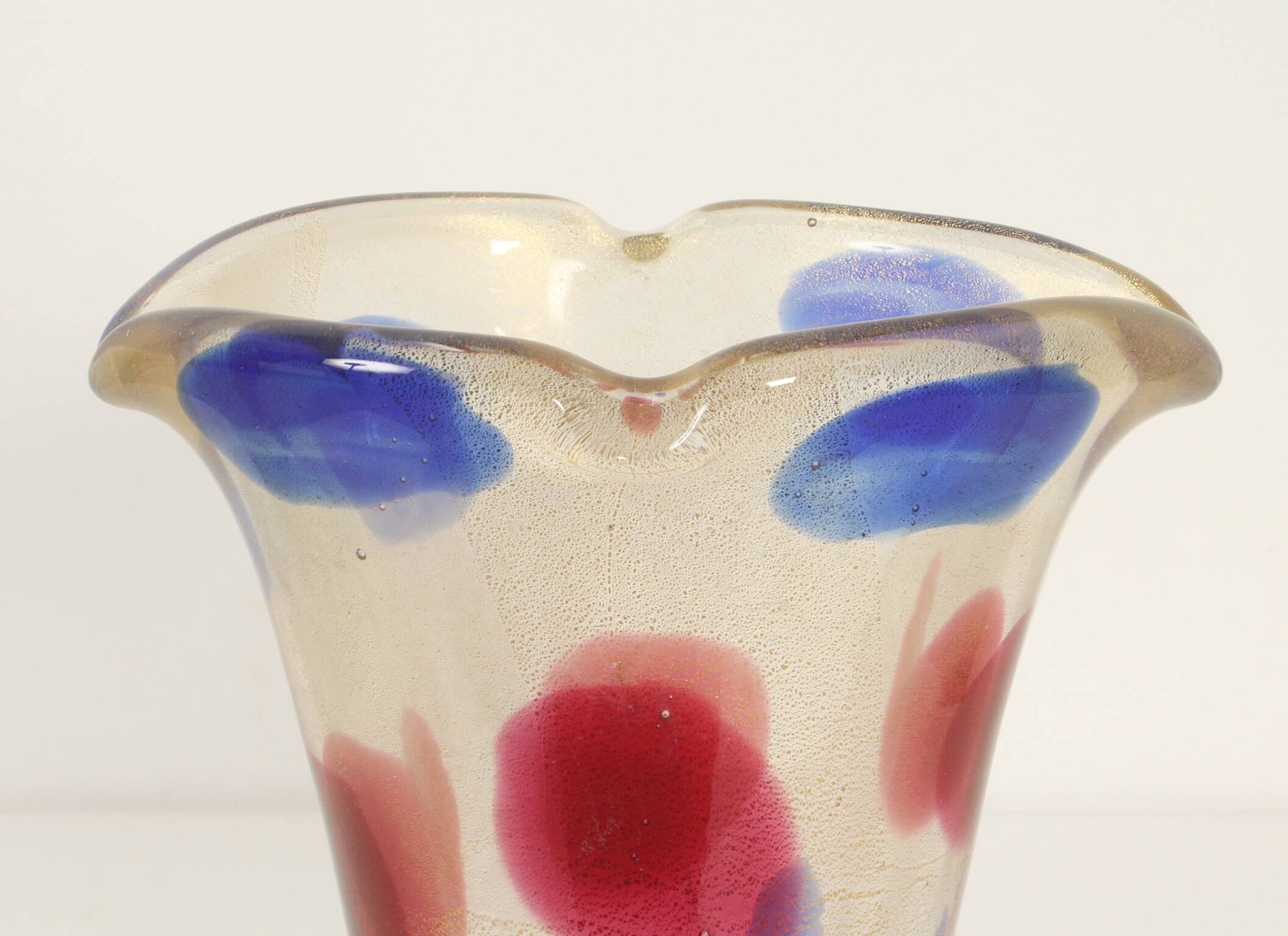 Vase by Fratelli Toso, Italy, 1950s.
