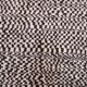 Handmade Tulu Rug, 100% Natural Un-Dyed Wool. Cream and Brown. Custom Options Available