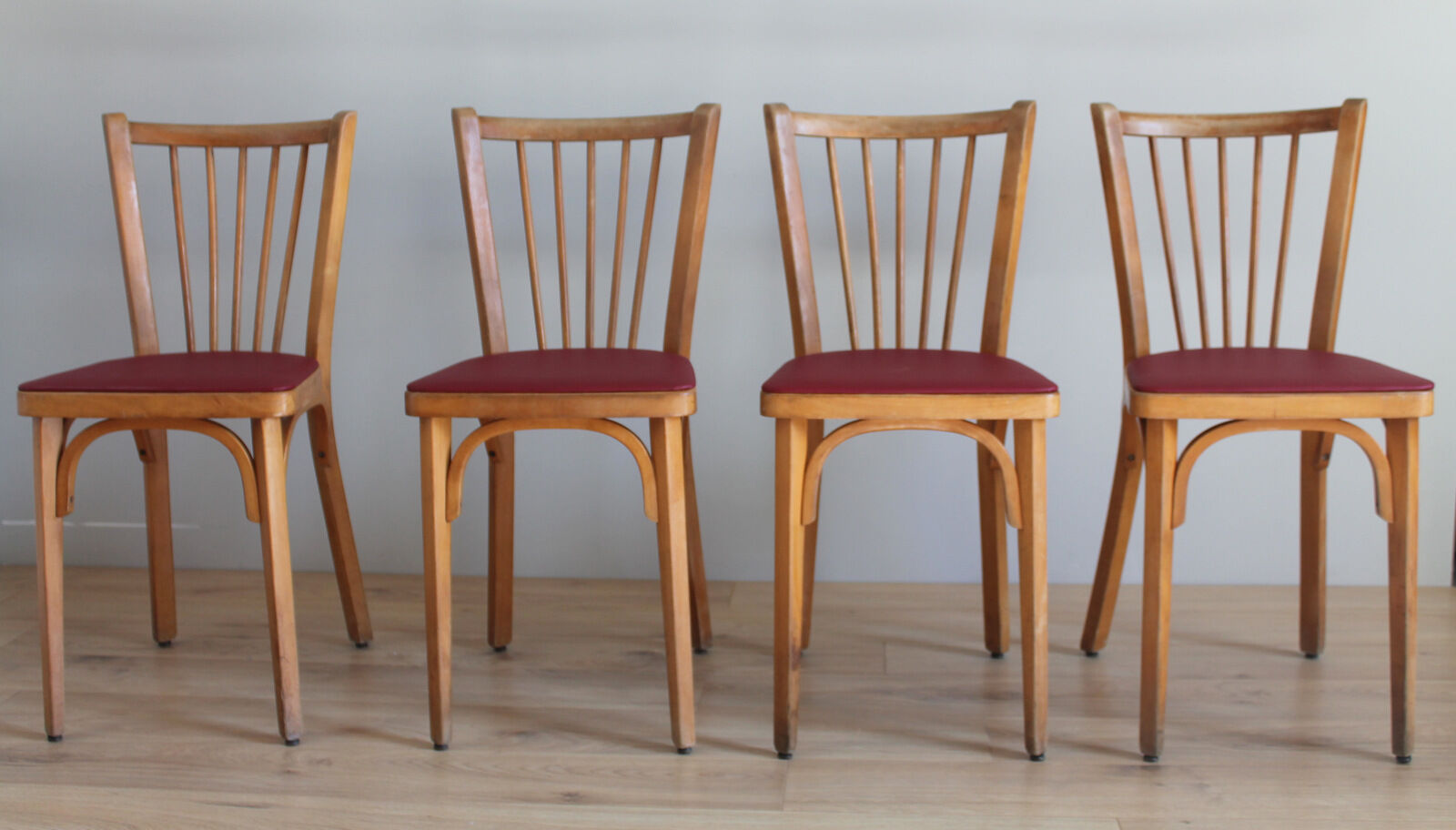 Set of 4 Chairs Bistrot Baumann