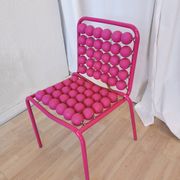 Set of 5 Vintage Pop Art Kids Chairs: SLOG Croatia 1980s