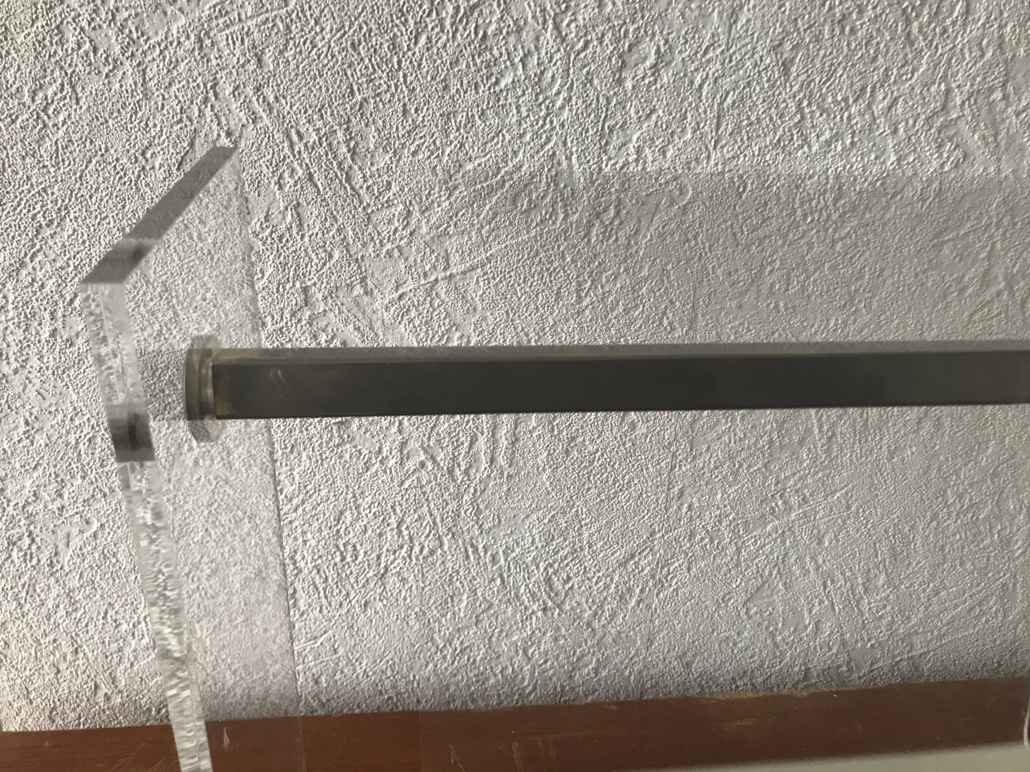 Plexiglass magazine holder David Lange Roche Bobois