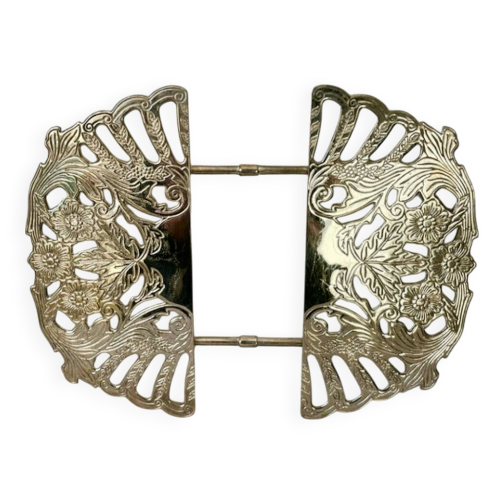 Antique vintage expandable trivet