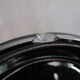 Art-deco lamp, black crystal foot
