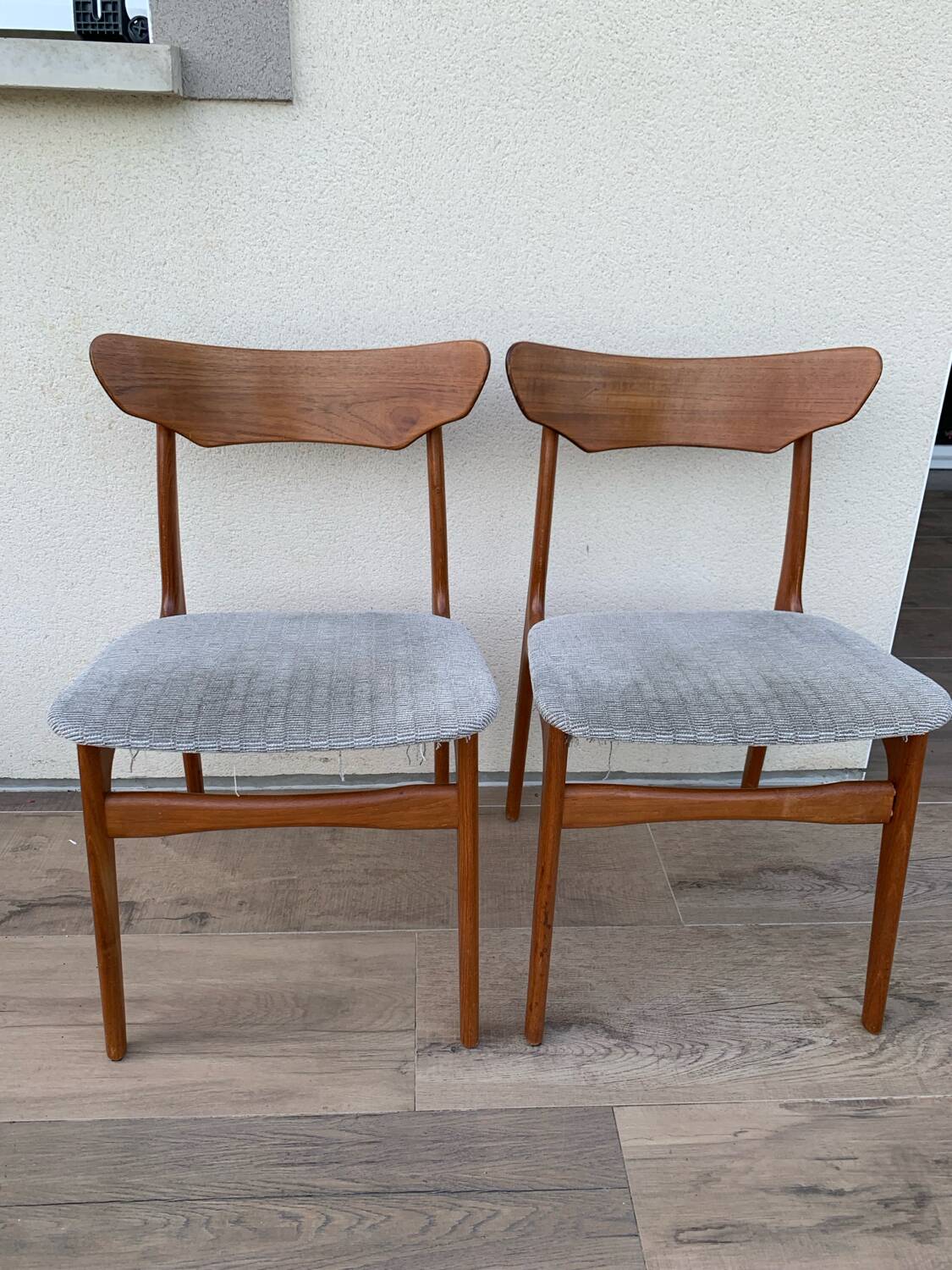 Schienning & Elgaard dining chairs, set of four