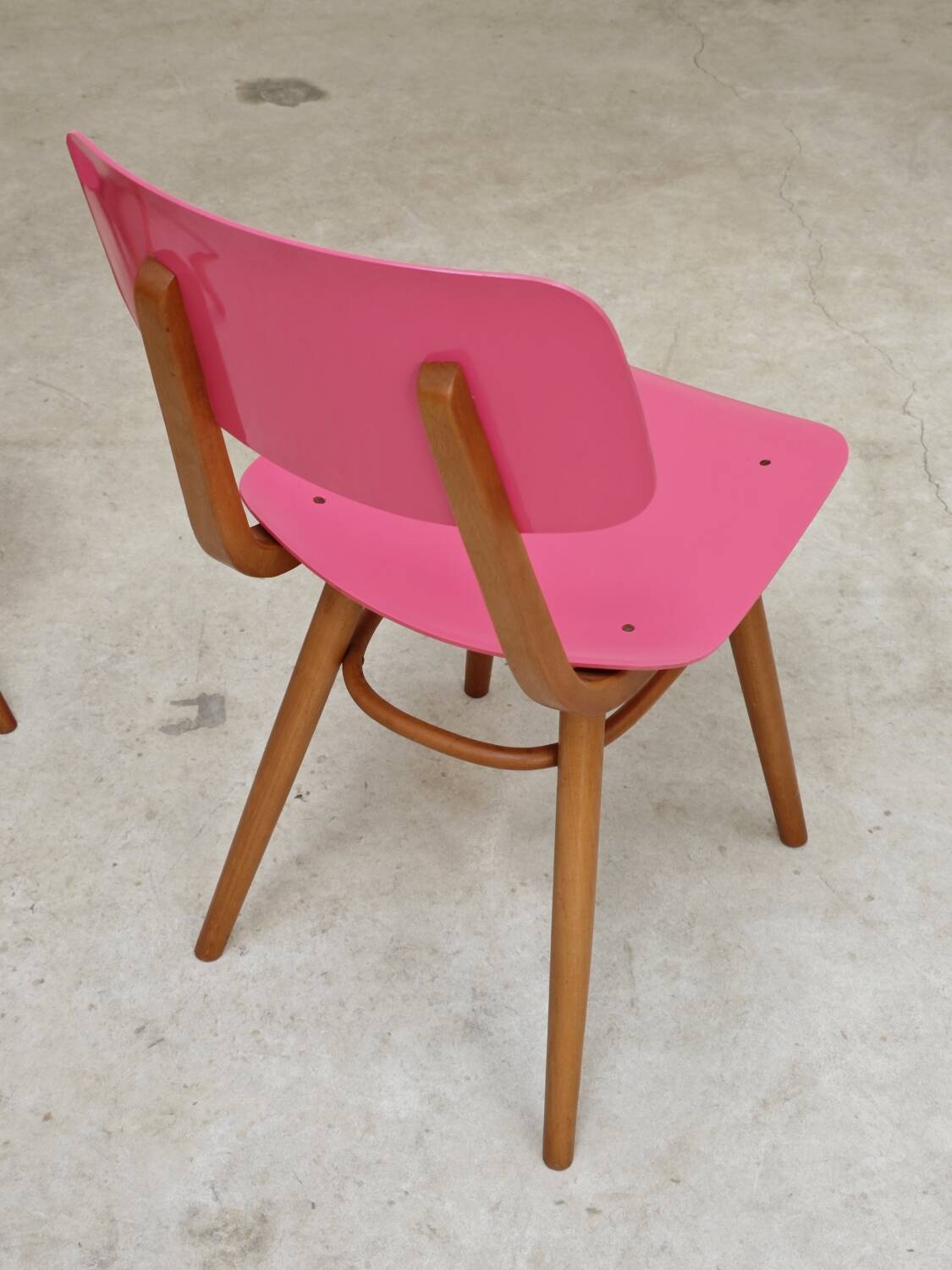 Pair of chairs by Ton Bystrice "Thonet"