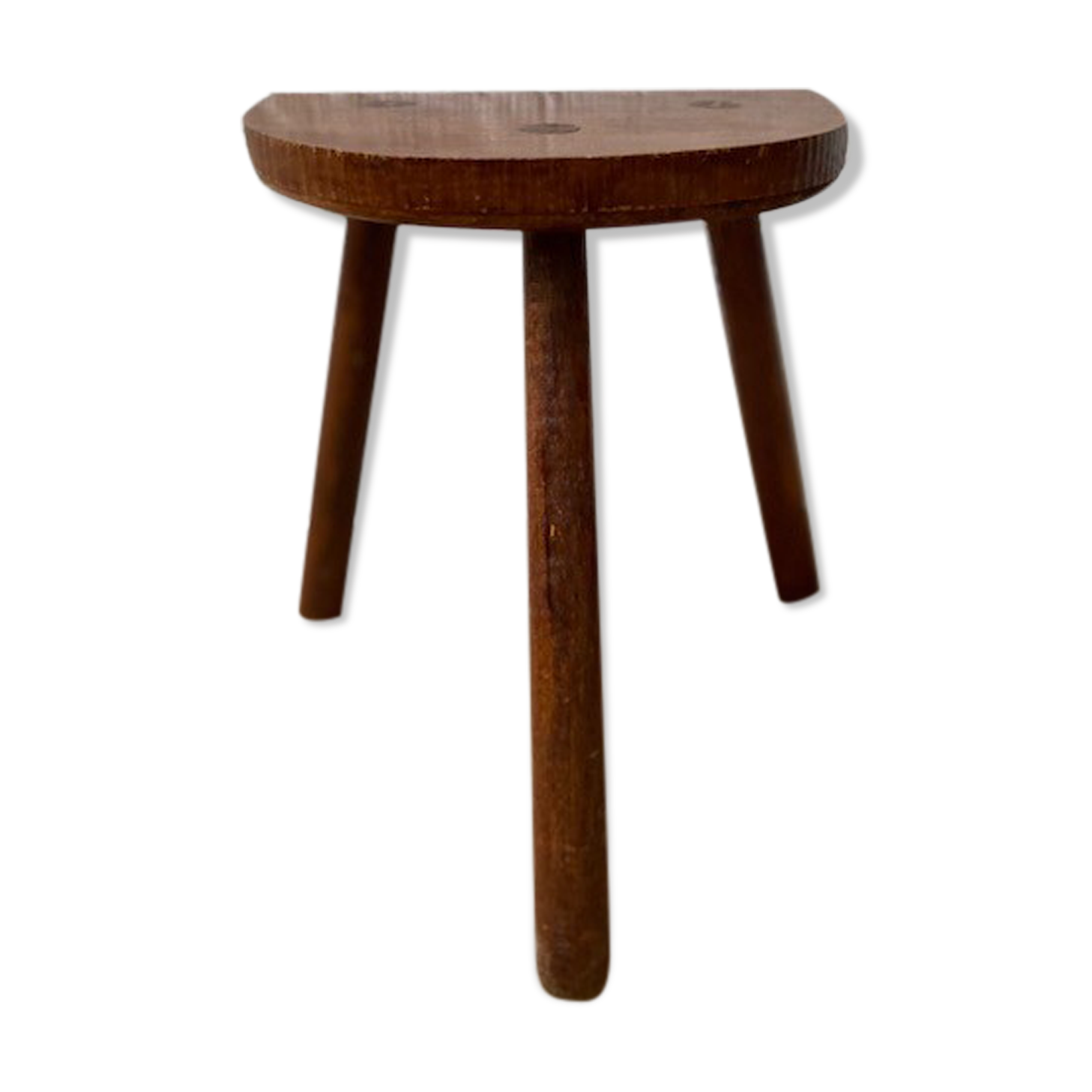 Wooden tripod stool