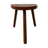 Wooden tripod stool