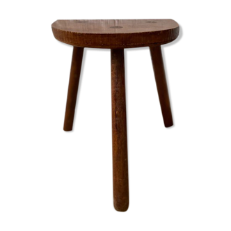 Wooden tripod stool