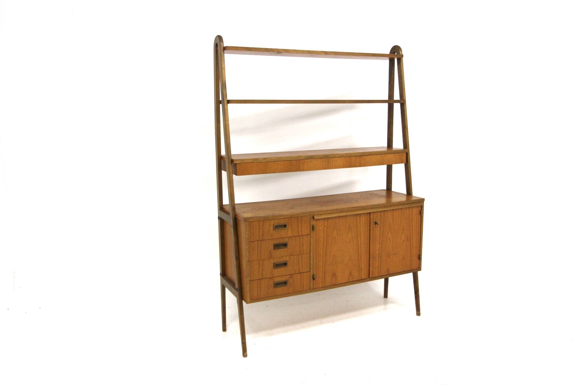 Secrétaire scandinave en teck, Suède, 1960