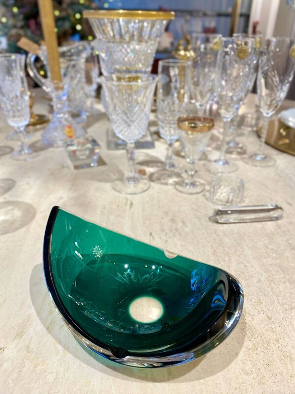 Cendrier / vide poche Val Saint Lambert 1950 Delvenne