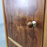 Pair of Italian Mid-Century Walnut Nightstands, 1950s