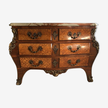 Commode Louis XIV bronze