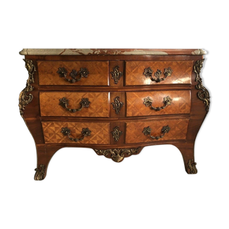 Commode Louis XIV bronze