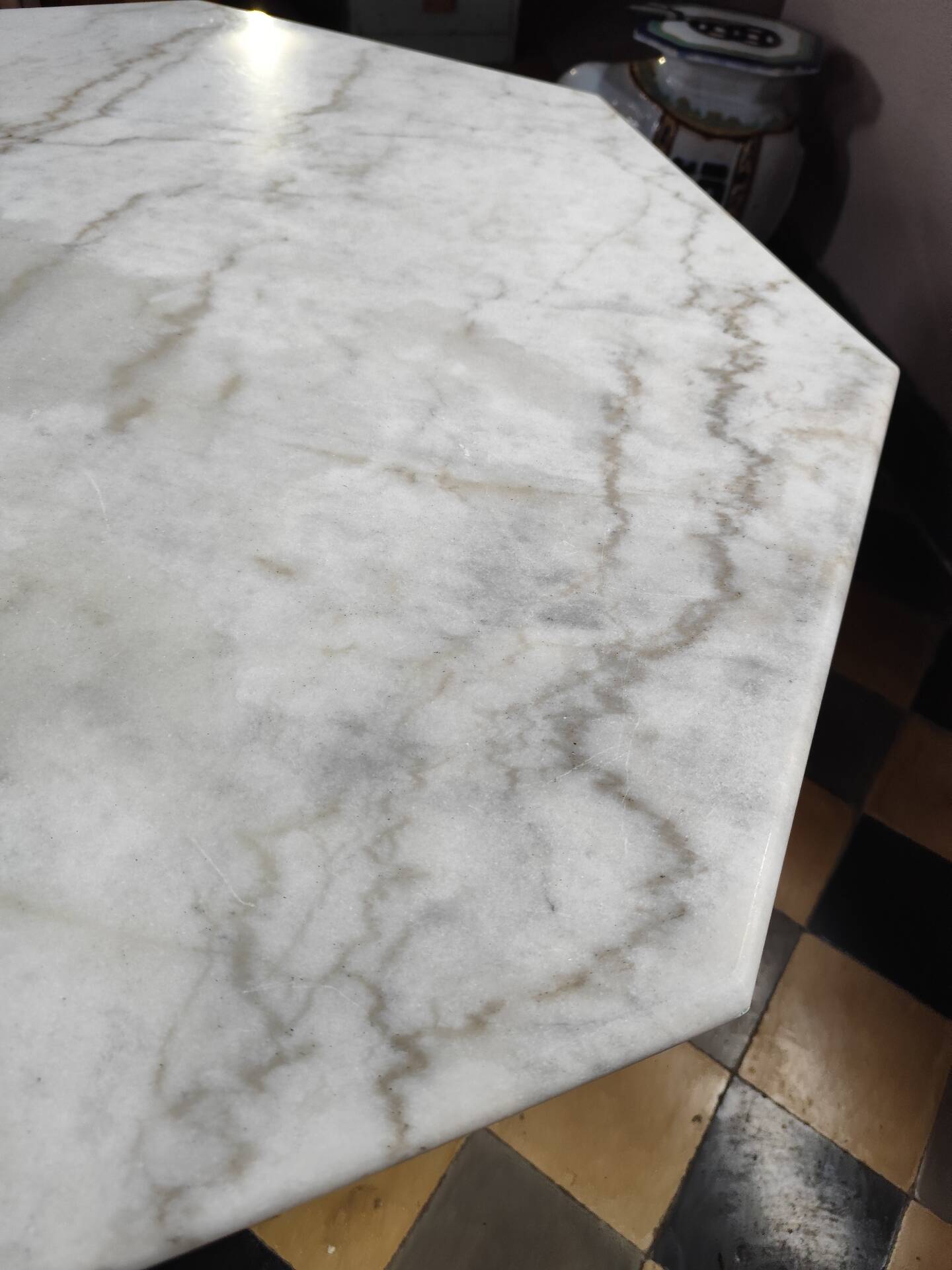 Marble table