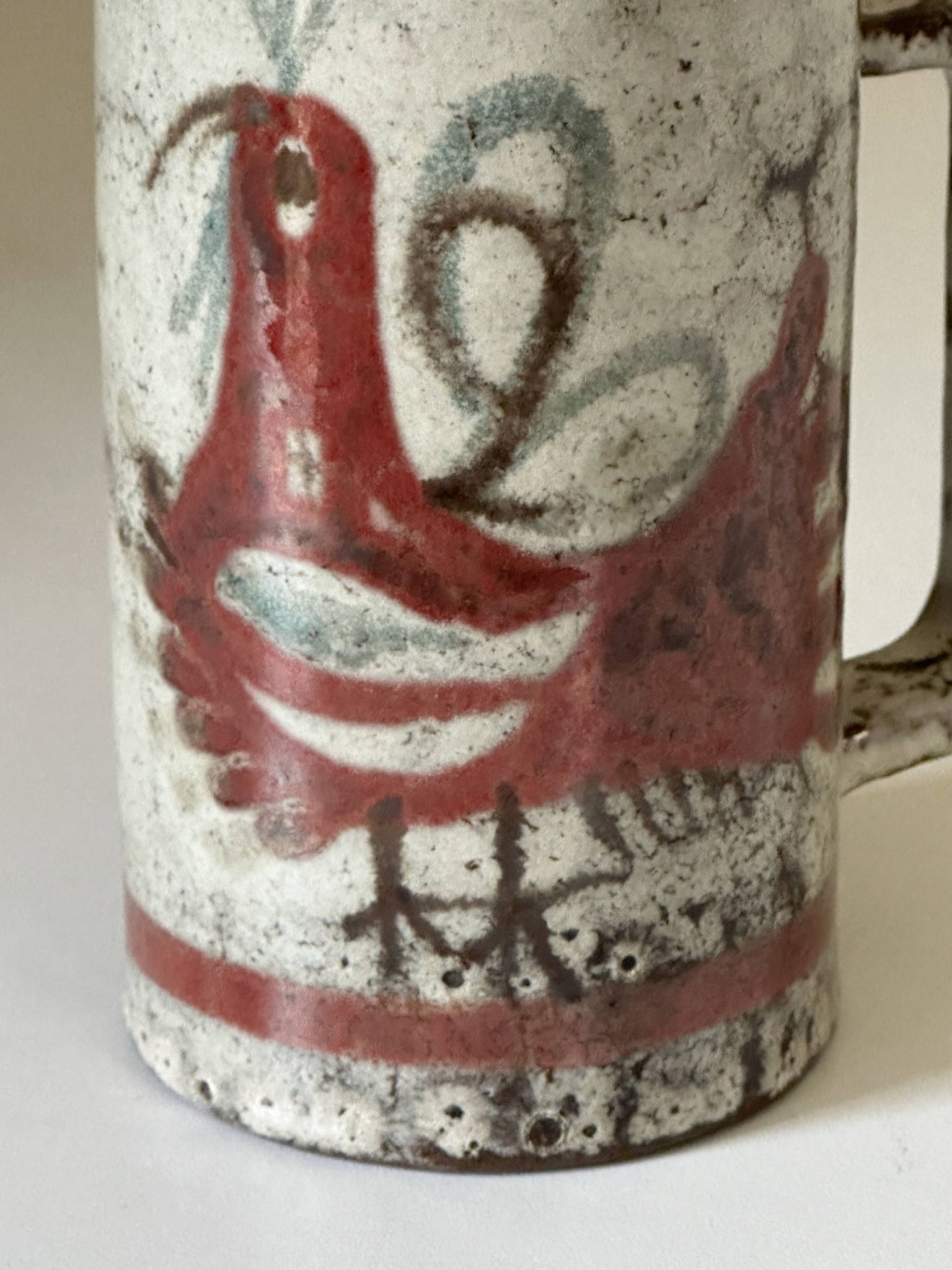 Céramique Gustave Reynaud le mûrier vintage design années 60