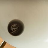 Desk lamp industrial design vintage 1950 1960 flexible red