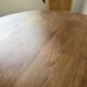 Round table 1950s constructivist walnut
