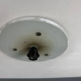 Castiglioni red metal "Light Ball" wall or ceiling lamp for Flos, Italy 1970s