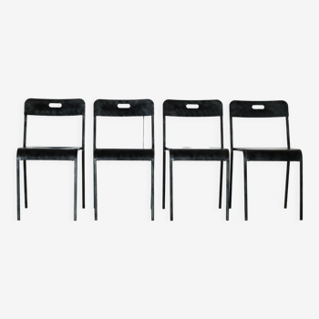 4 industrial chairs