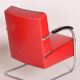 Red Mucke Melder Armchair - 1930s Czechia