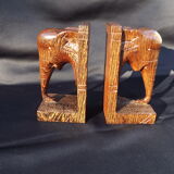 Bookend in rosewood "Art Deco".