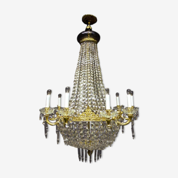 Chandelier style empire XIX