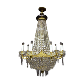Chandelier style empire XIX