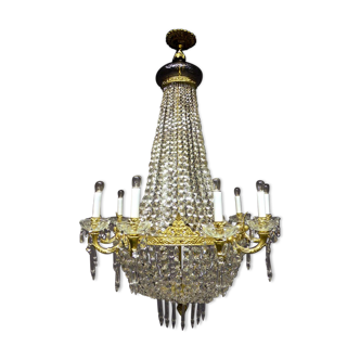 Chandelier style empire XIX