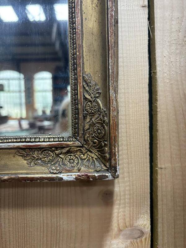 Miroir carré époque restauration