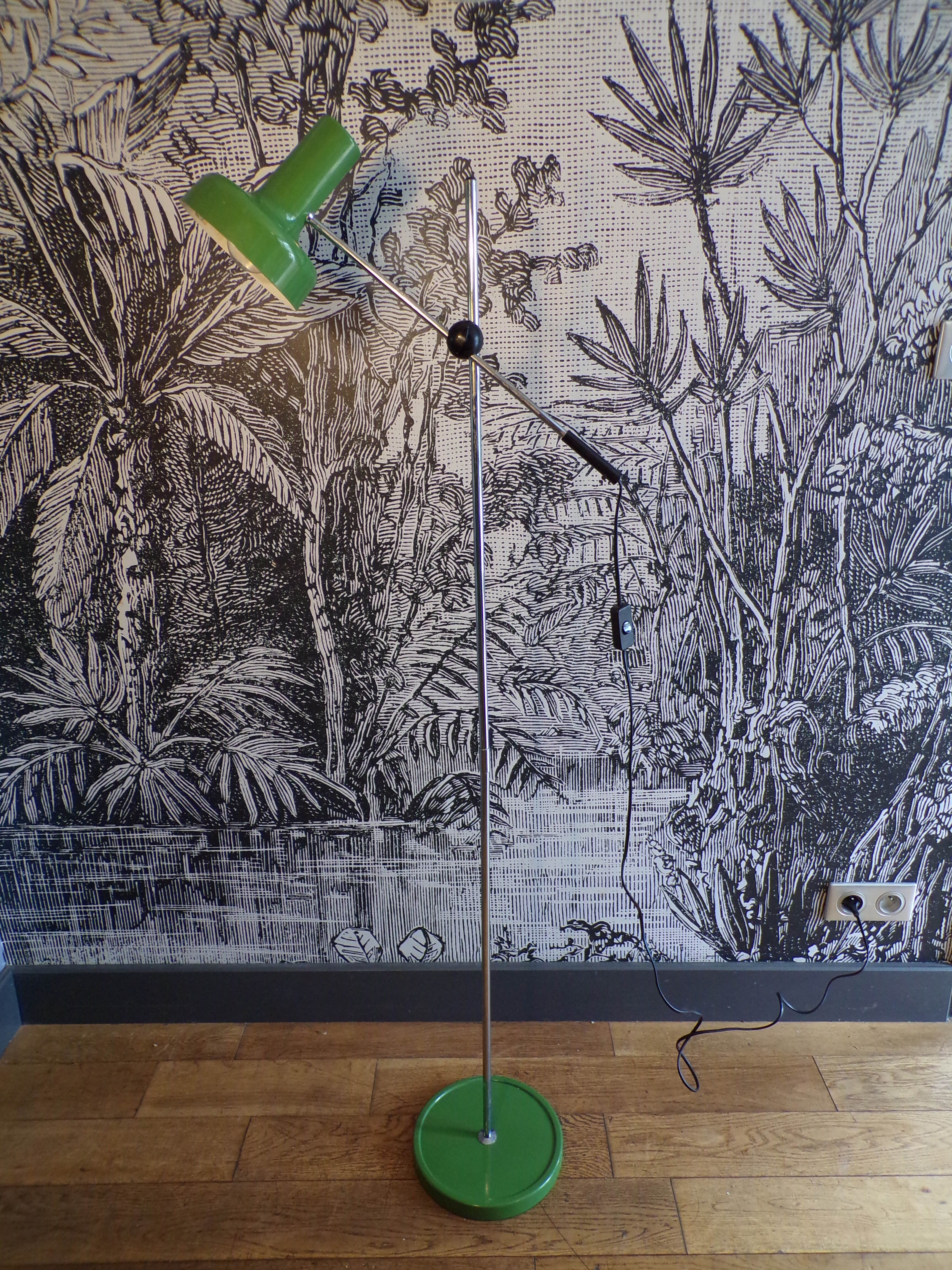 Vintage German floor lamp