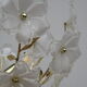 Lustre vintage 24 fleurs