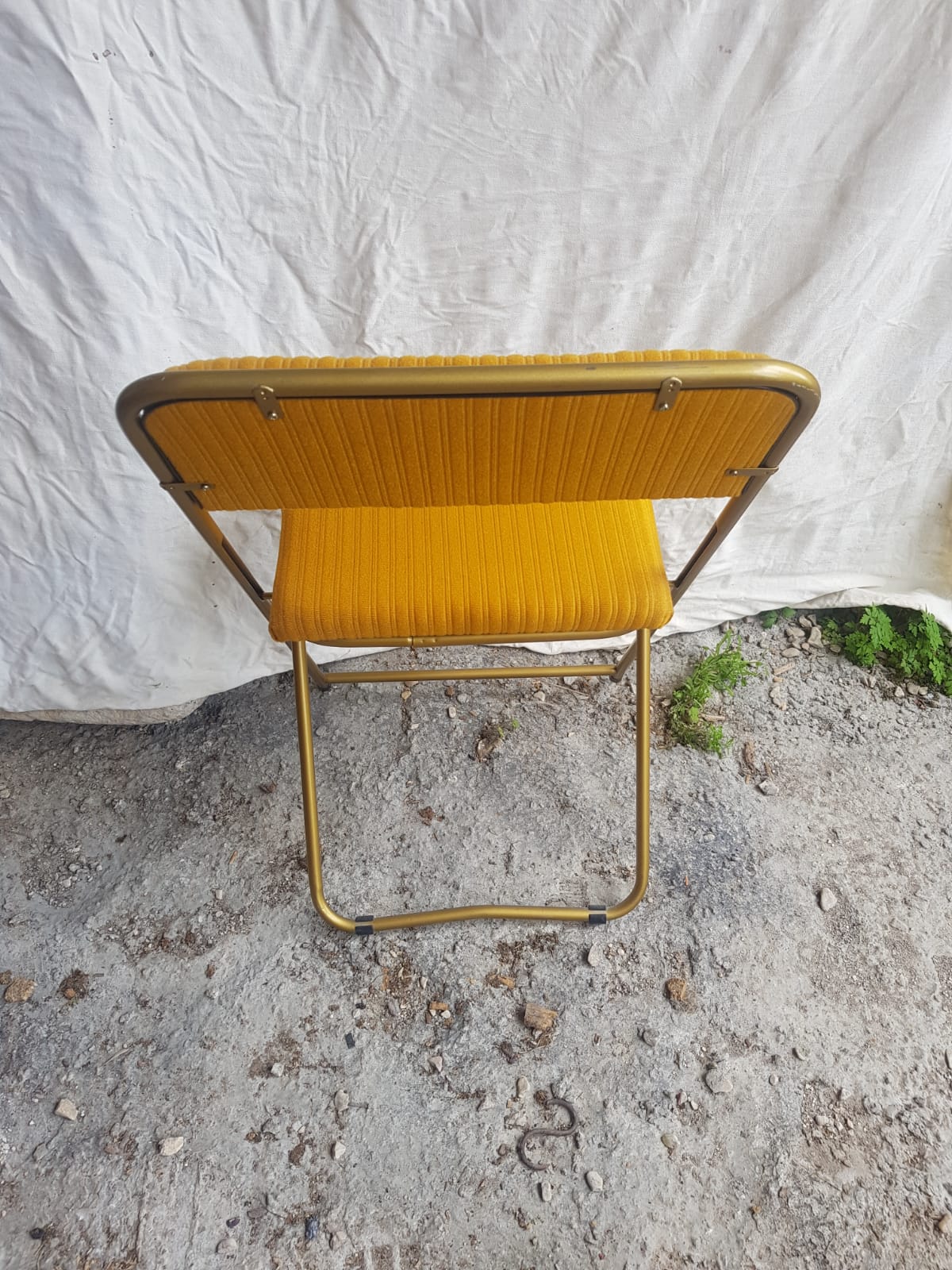 Old folding chair lafuma