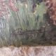 Oil on canvas painting View of the Mill signed Paudonneret? 1941