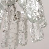 Kalmar Murano glass ceiling lamp, 1960 Austria.