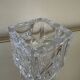 Solid Sèvres crystal vase from the 1950s