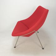 Mid Century Oyster Chair and Ottoman by Pierre Paulin for Artifort, 1960s