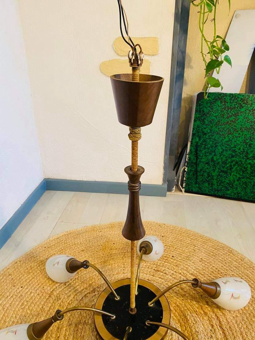 Vintage 70s vintage chandelier